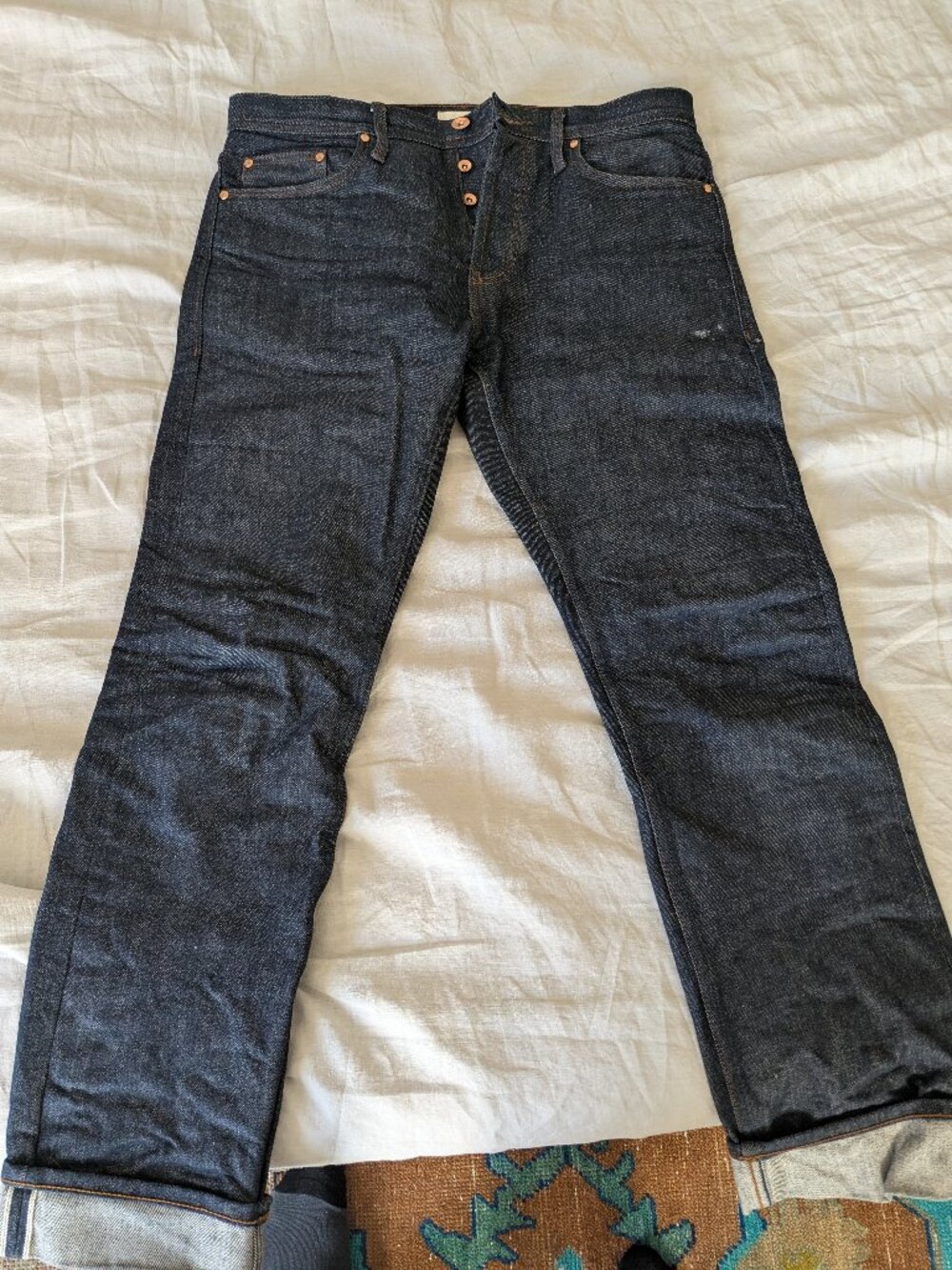 UB201 Unbranded Brand Selvedge Jeans 14.5 oz - Tapered Fit